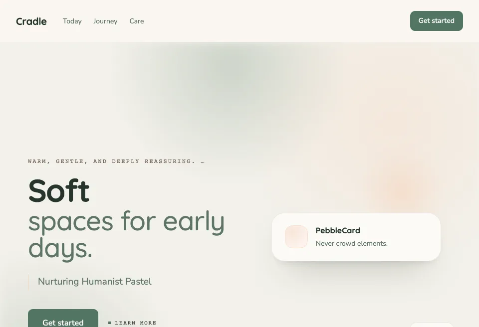 Cradle design system