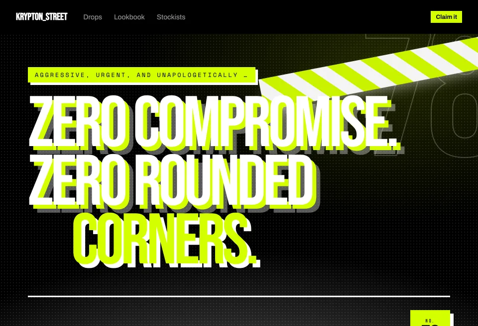 KRYPTON_STREET design system